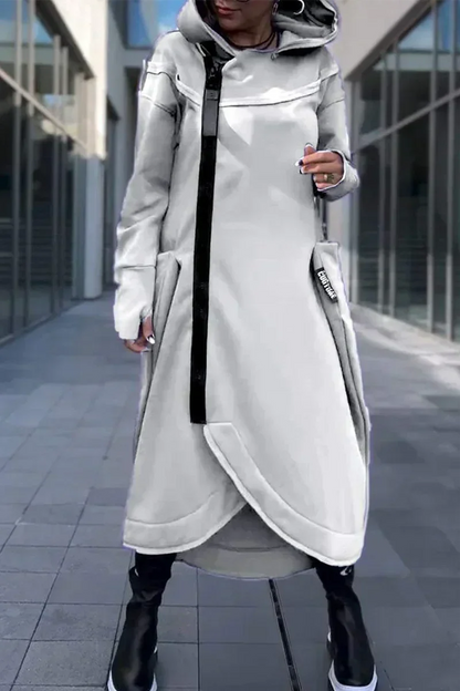 Long Hoodie Dress Modern Style