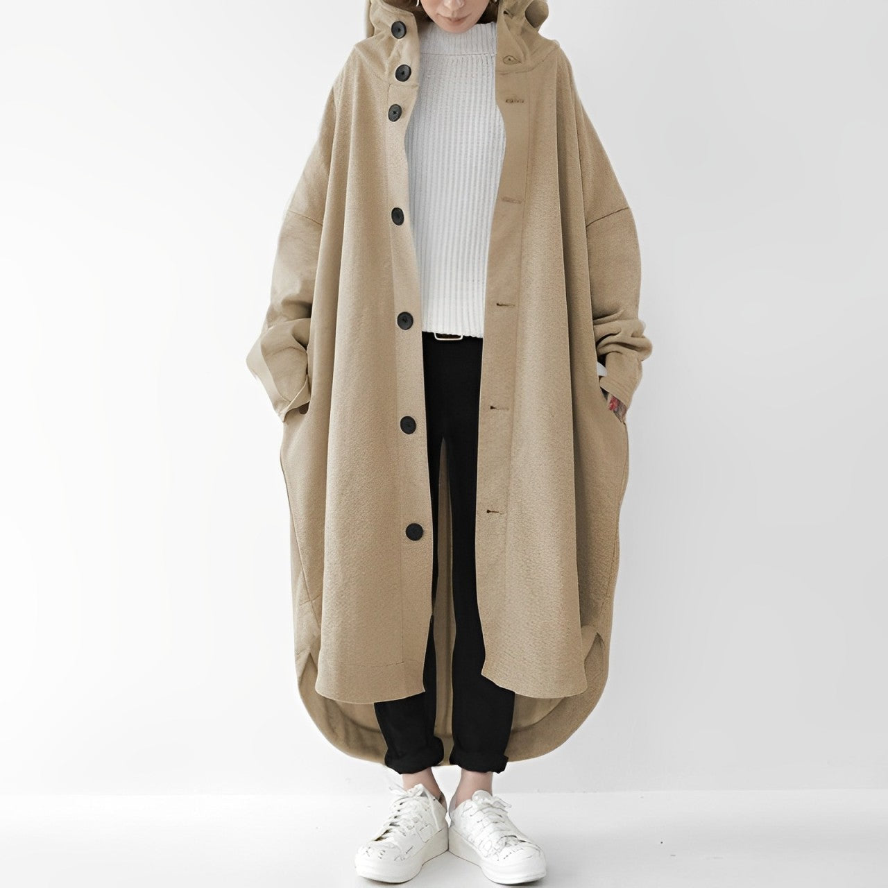 Practical Women's Long Trench Coat