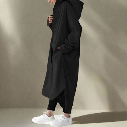 Praktischer Damen-Trenchcoat Lang - IdealeKleiden