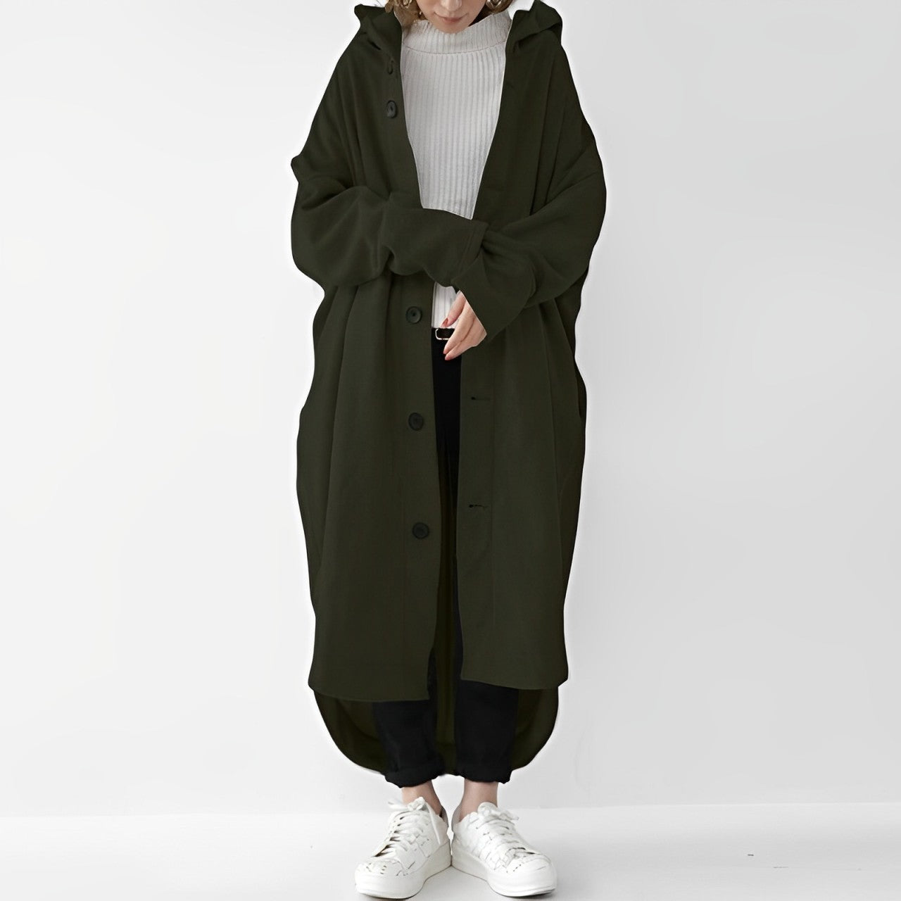 Practical Women's Long Trench Coat