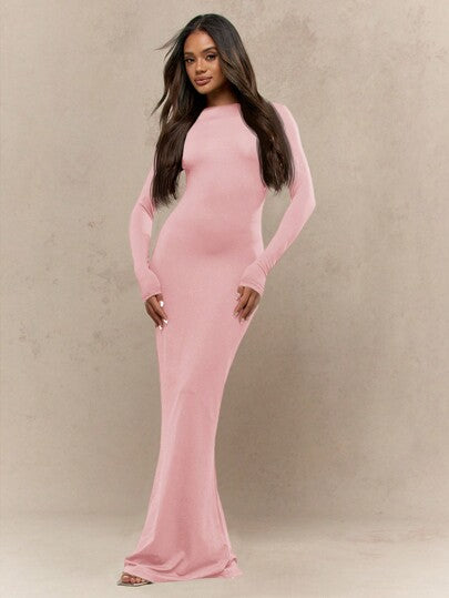 Elegant Maxi Dress Women Stylish Long