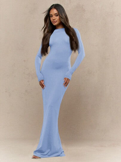 Elegant Maxi Dress Women Stylish Long