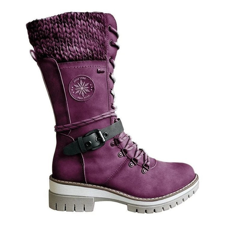Women's Winter Warm Lace-Up Boots