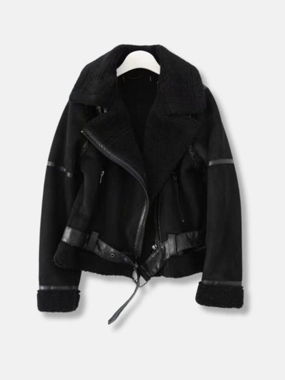 Women's Warm Faux Fur Lined Winter Coat