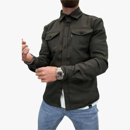 Modern Overshirt Jacket - Versatile Shirt Jacket for Leisure and Work