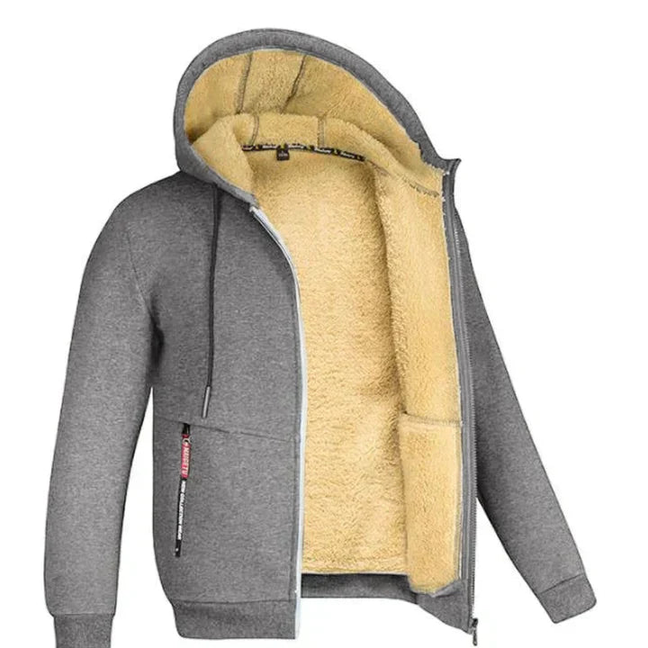 Warm Hoodie Fleece Lining Women Men