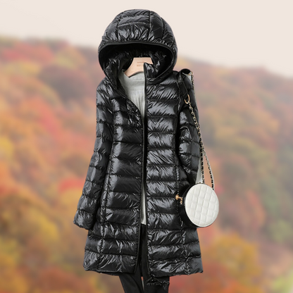 Women's Lightweight Quilted Hooded Jacket