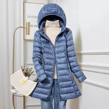 Leicht Daunenjacke Damen Warm - IdealeKleiden