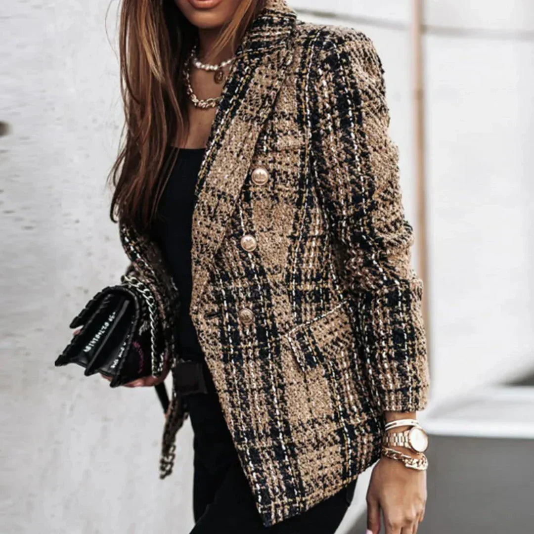 Elegant Women's Blazer Slim Fit Office