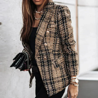 Elegant Women's Blazer Slim Fit Office