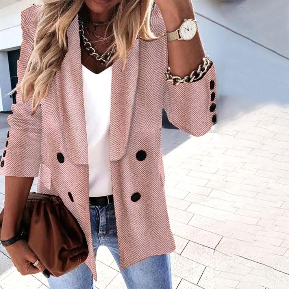 Women's Elegant Long Sleeve Autumn Blazer