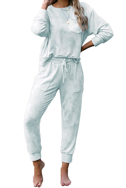 Women's Comfortable Tie-Dye Leisure Suit
