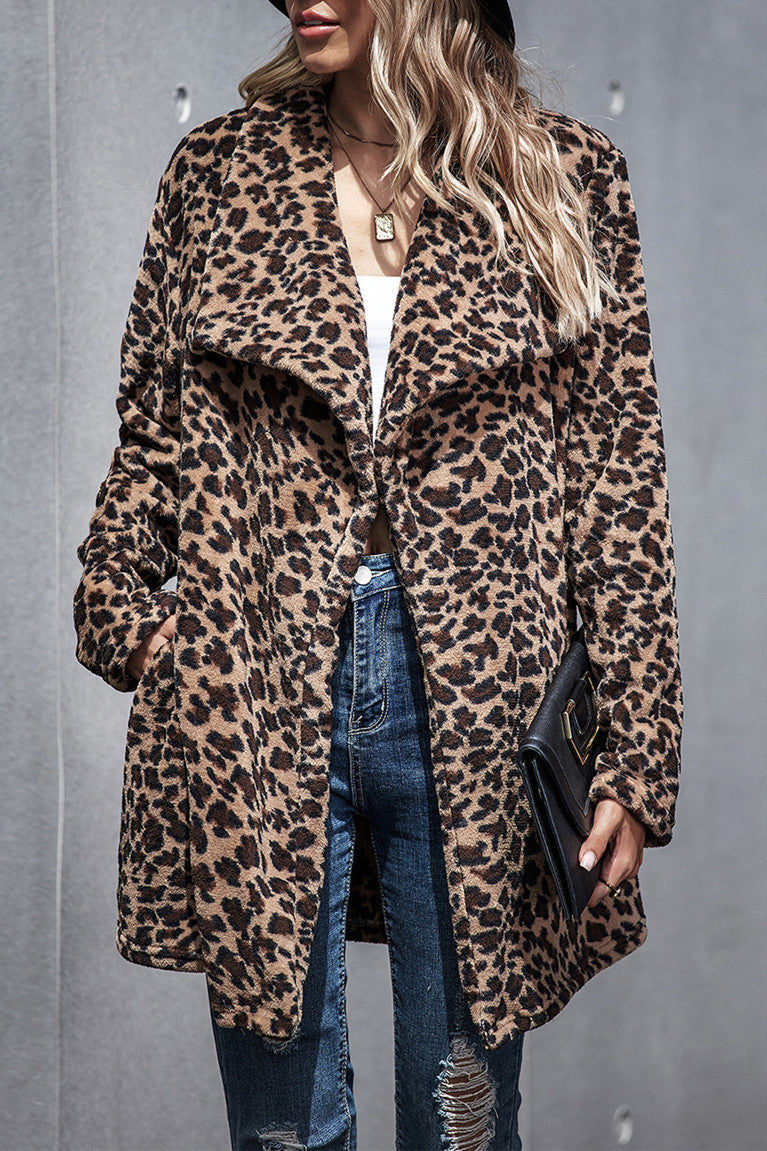 Women's Elegant Faux Fur Coat