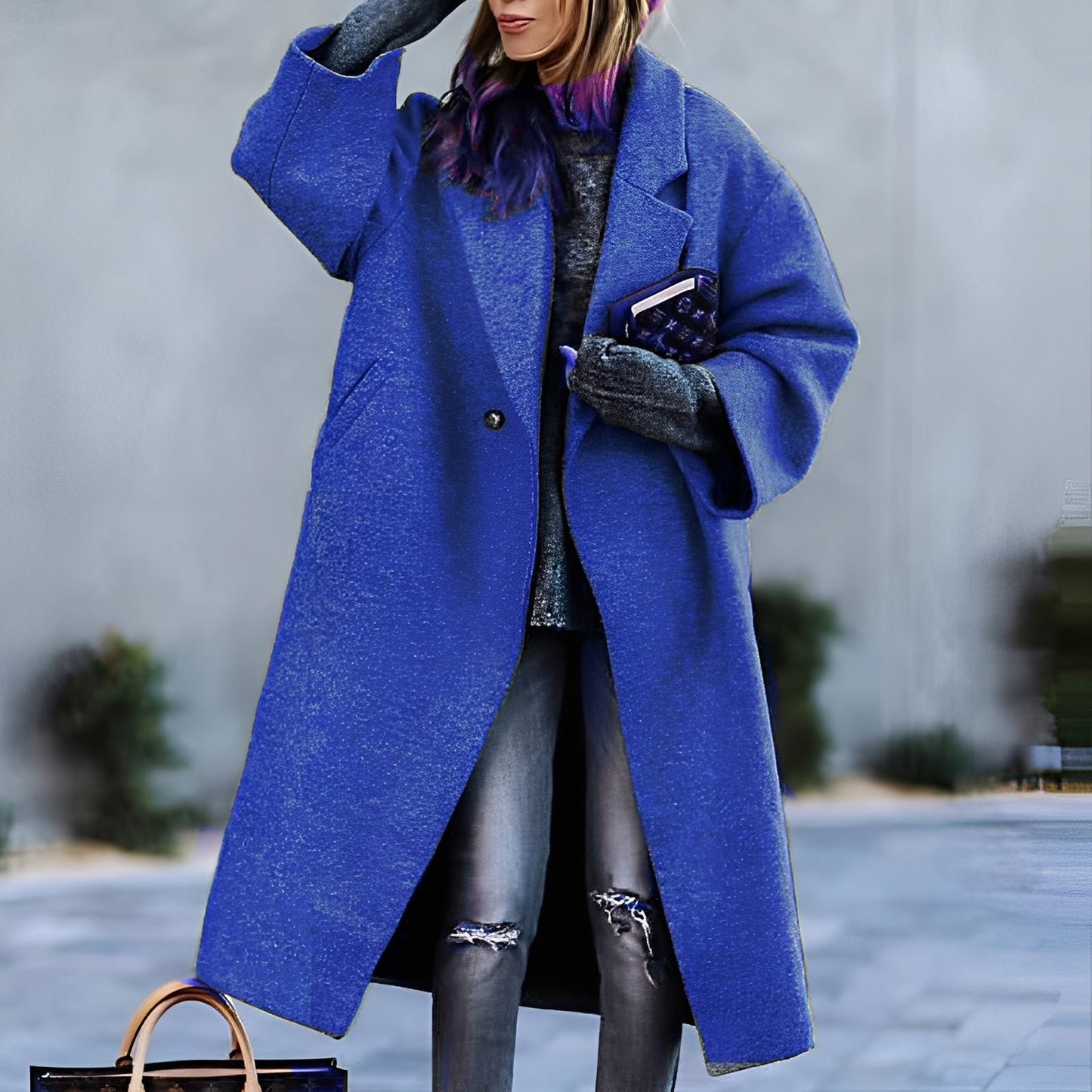 Elegant Women's Coat Classic Loose