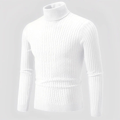 Stylish Rollkragen Pullover Herren Fashion