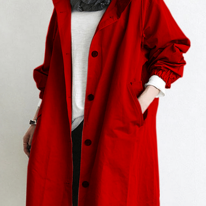 Waterproof Women's Long Elegant Coat