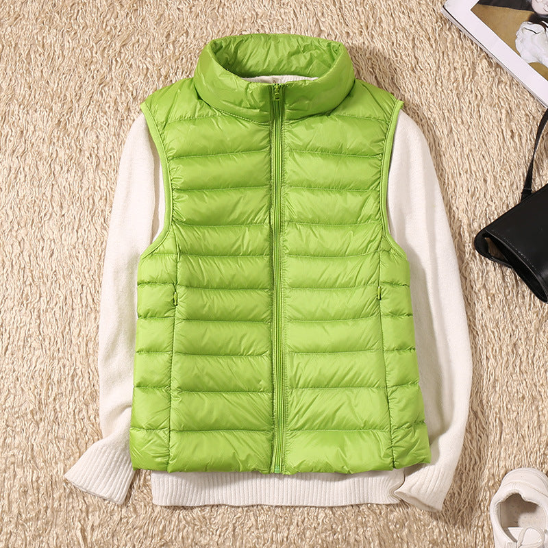 Leichte Damen-Daunenweste Bequem & Warm