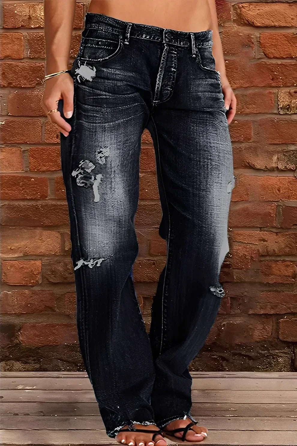 Women's Classic Low-Rise Jeans