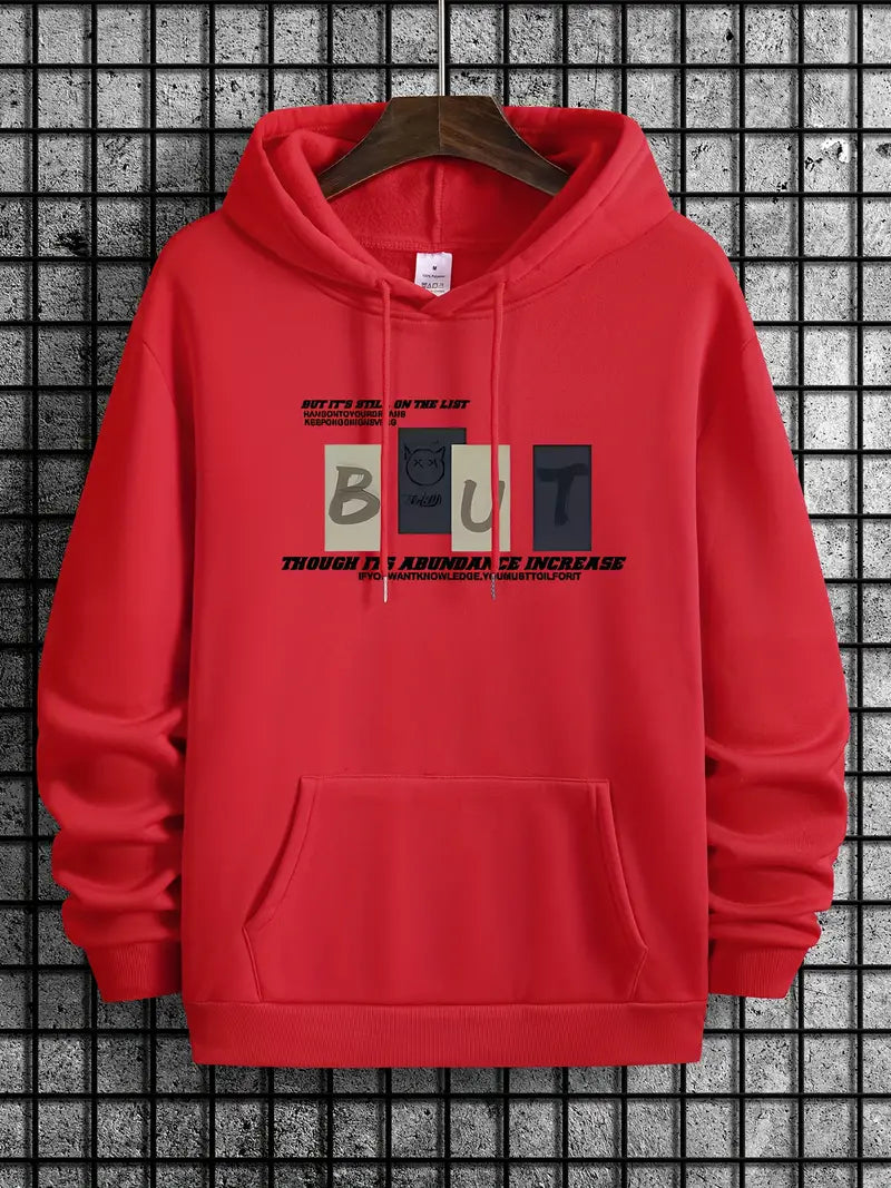 Garrett - Men's Graphic Print Hoodie