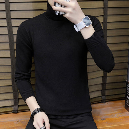 Men's Turtleneck Elegant Knit Sweater