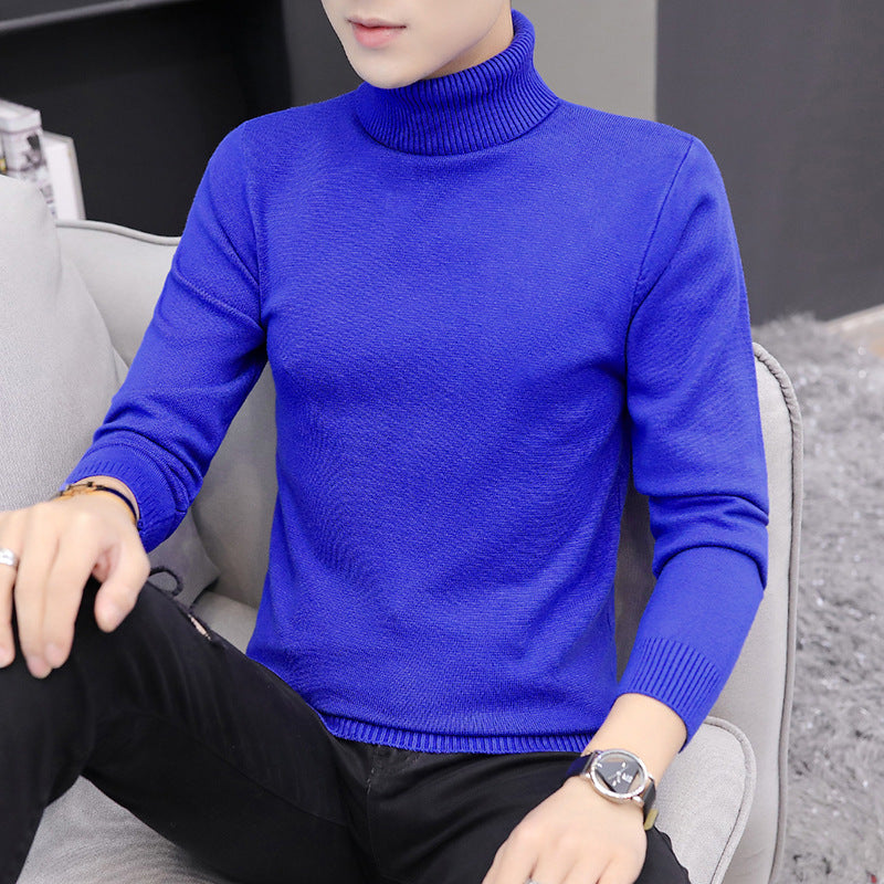 Men's Turtleneck Elegant Knit Sweater