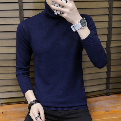Men's Turtleneck Elegant Knit Sweater