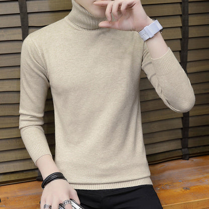 Men's Turtleneck Elegant Knit Sweater