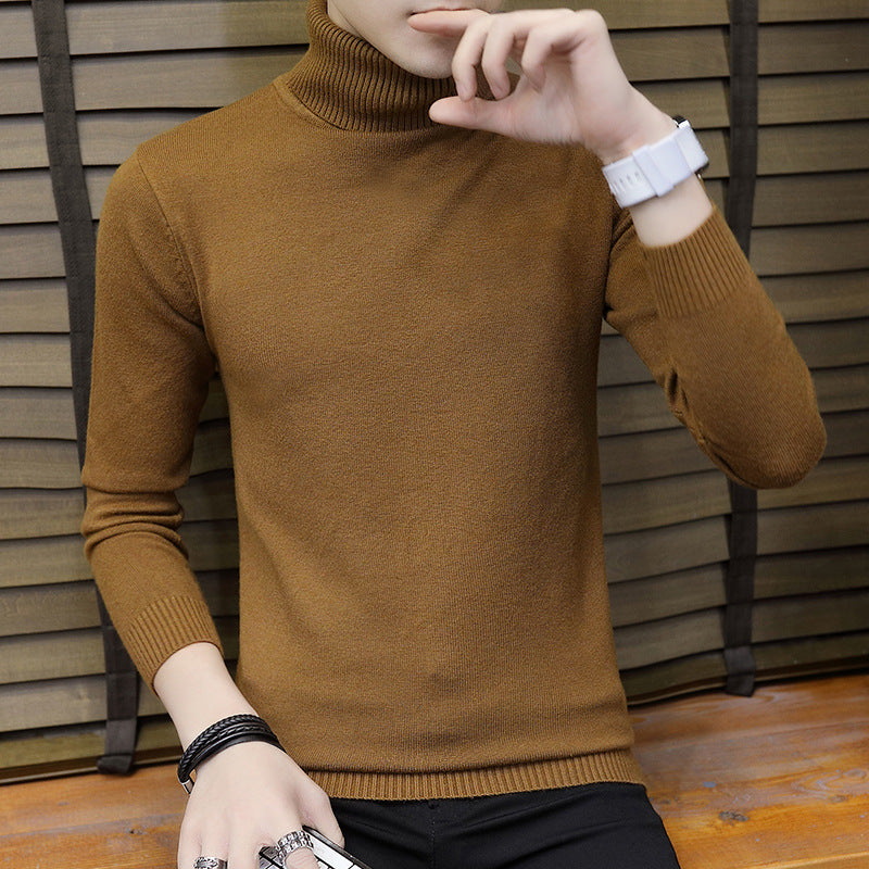 Men's Turtleneck Elegant Knit Sweater