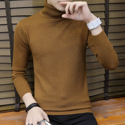 Men's Turtleneck Elegant Knit Sweater