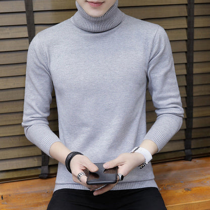 Men's Turtleneck Elegant Knit Sweater
