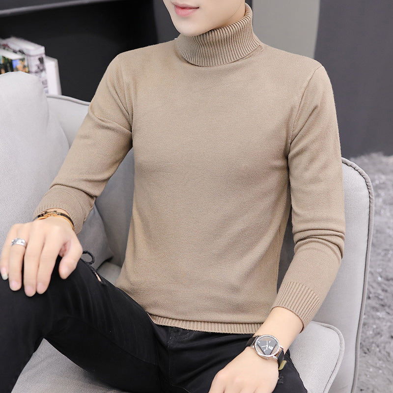 Men's Turtleneck Elegant Knit Sweater