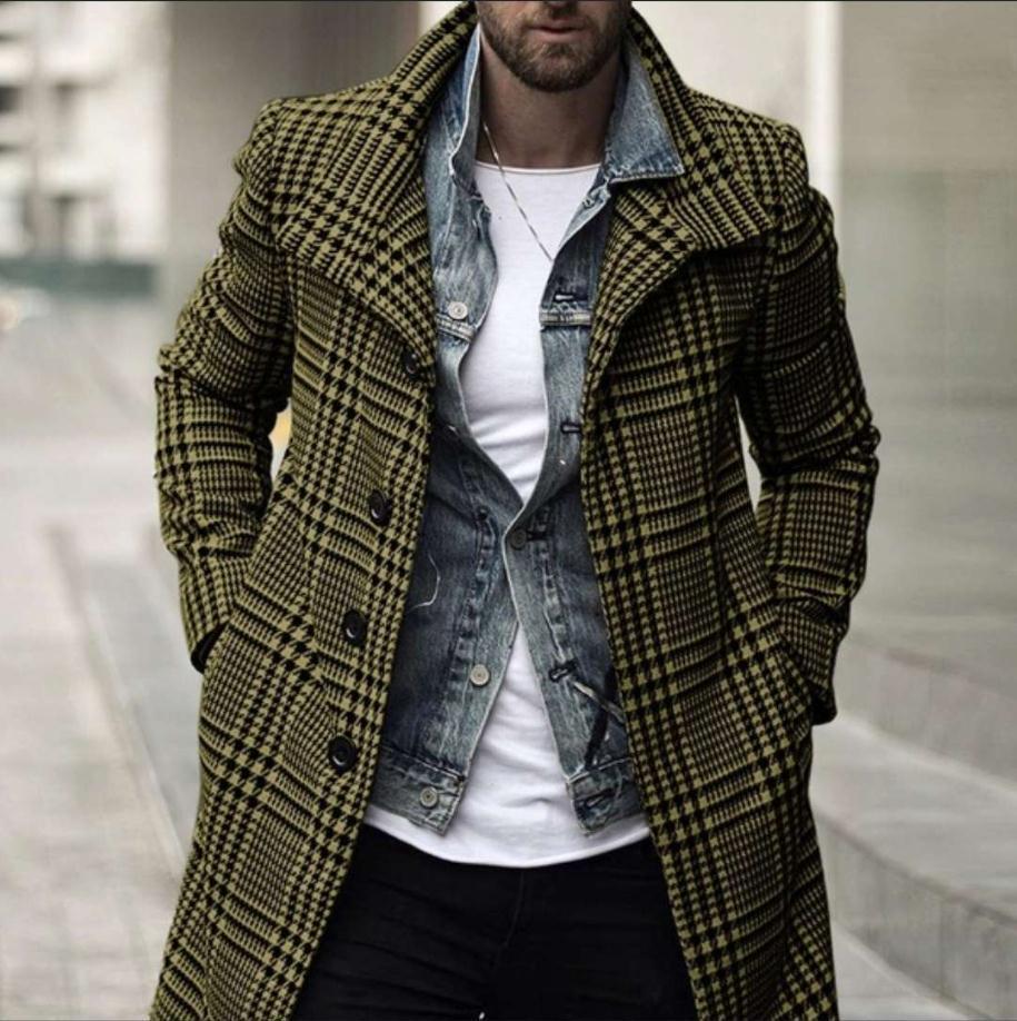 Men's Elegant Modern Cut Coat