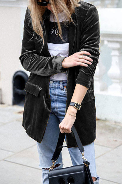 Elegant Women's Blazer Business Style