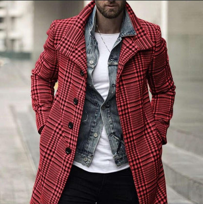 Men's Elegant Modern Cut Coat
