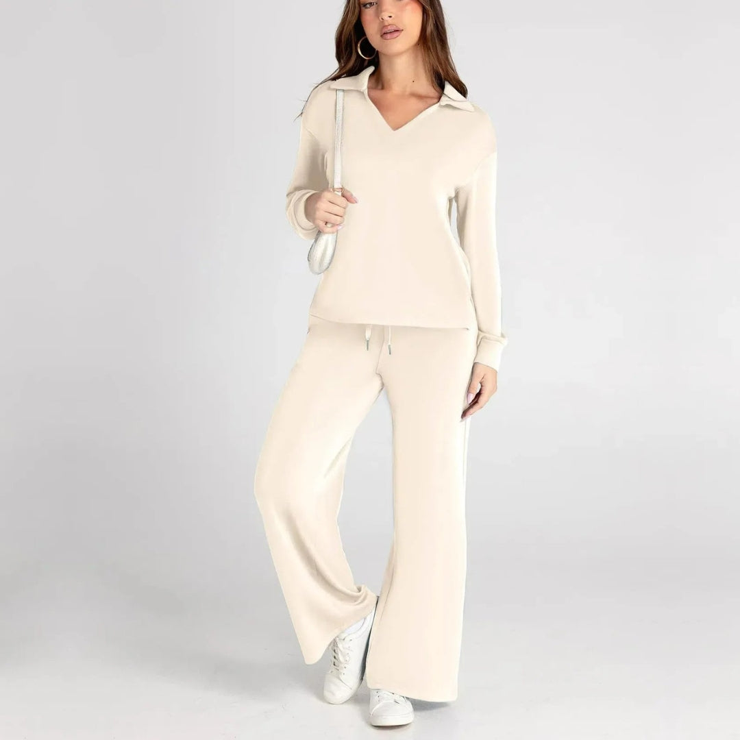 Women's Loungewear Set with Comfortable Trousers