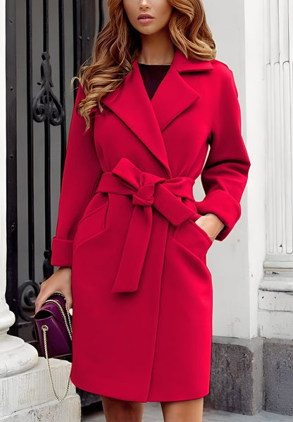 Elegant Women's Coat Cashmere Soft