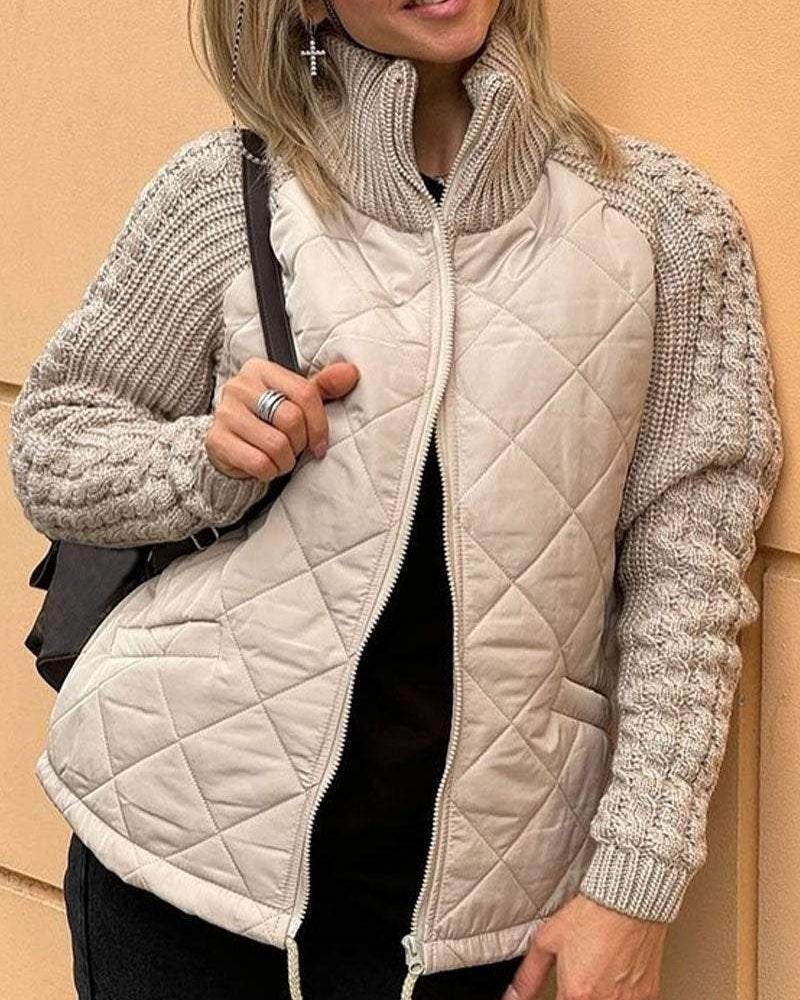 Comfortable Modern Zip Cardigan