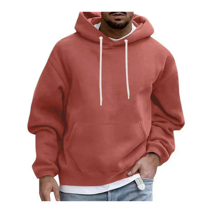 Men's Hoodie Hood Kangaroo Pocket Sporty