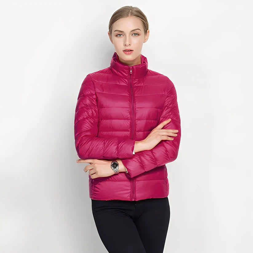 Women's Quilted Jacket Slim Fit Warm