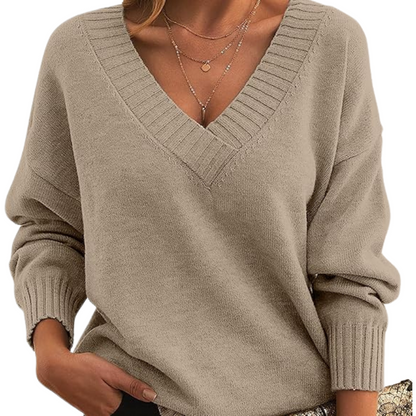 Stylish V-Neck Sweater for Women