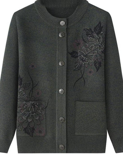 Floral Print Cardigan for Women
