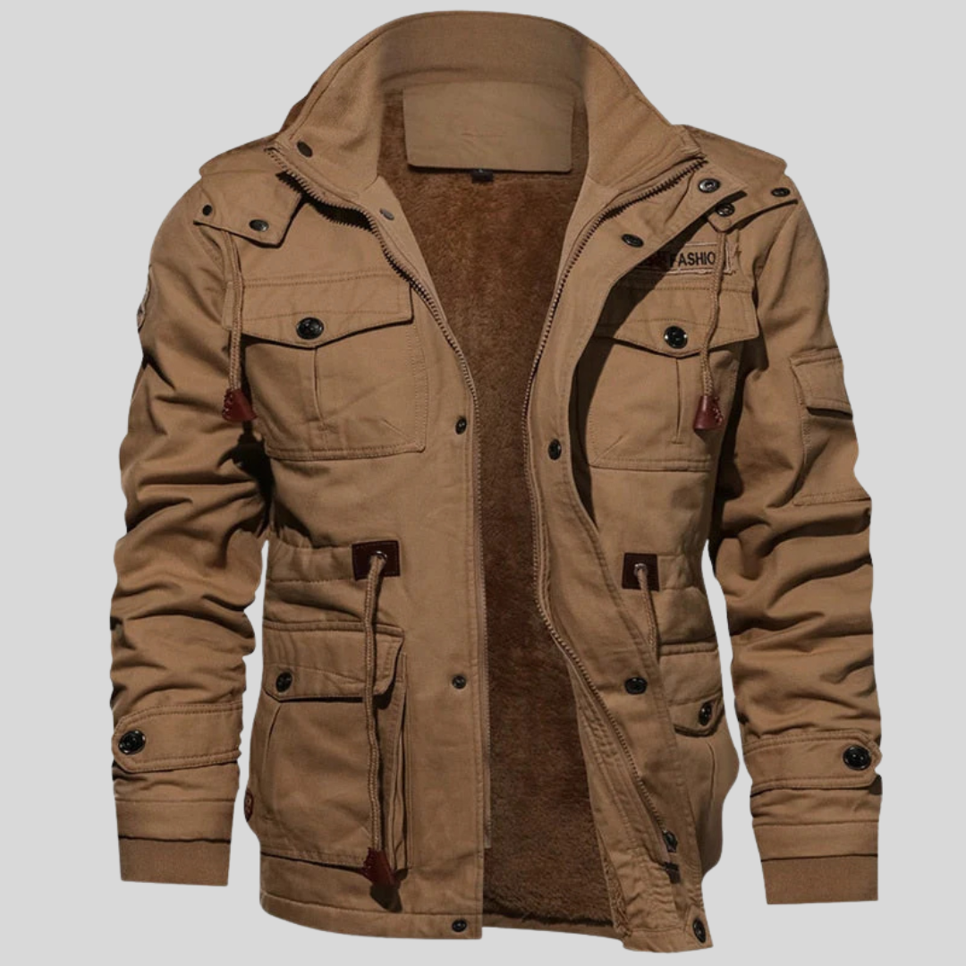 Tactical Outdoor Jacket With Many Pockets