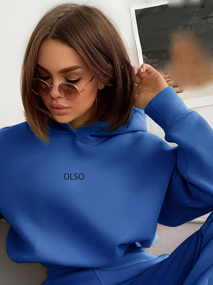 Women's Tracksuit Set: Hoodie and Jogging Pants