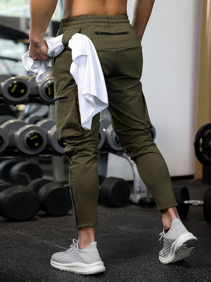 Men's Joggers Cargo Comfortable With Pockets