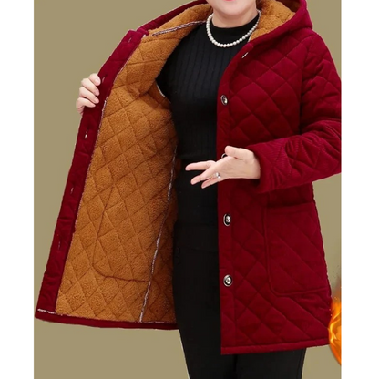 Women's Quilted Jacket Warm Elegant
