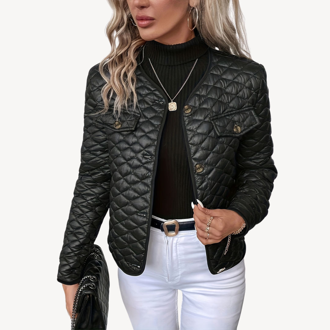 Women's Quilted Jacket Warm Elegant