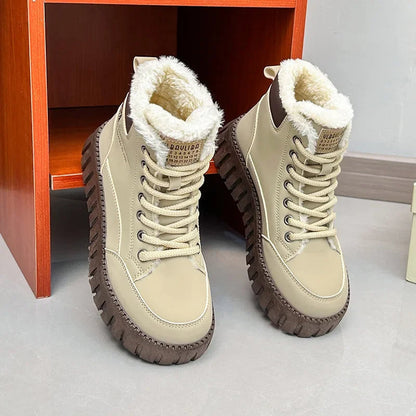 Women's Boots Warm Fleece Plus Size