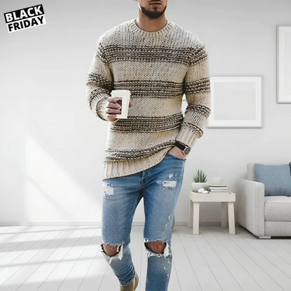 Men's Warm Cashmere-Look Sweater