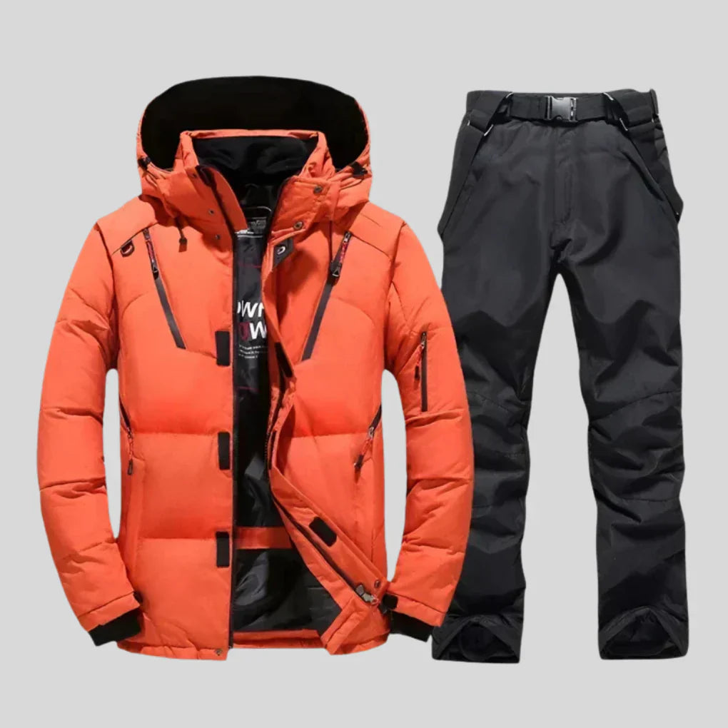 Herren Wintersport Set Warm Isoliert - IdealeKleiden