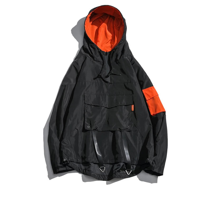 Men's Waterproof Outdoor Anorak Jacket